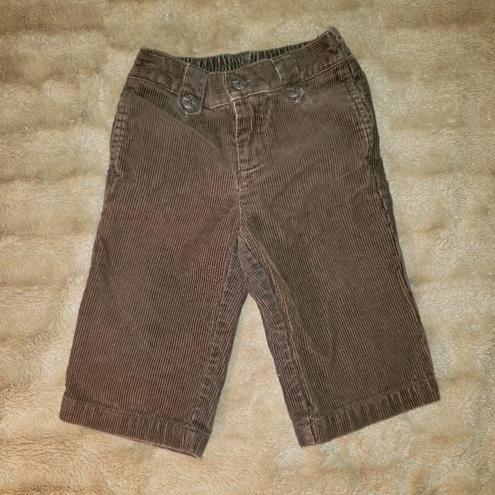 Janie and Jack boys Corduroy pants size 6-12 month